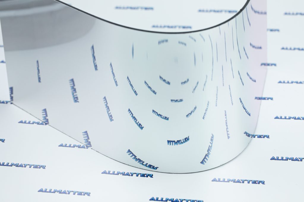 Płyta kompozytowa typu Dibond srebrne lustro