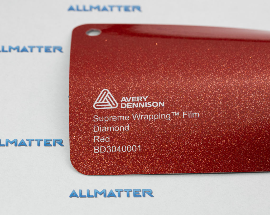 Czerwony film do oklejania Supreme Wrapping™ Diamond od Avery Dennison