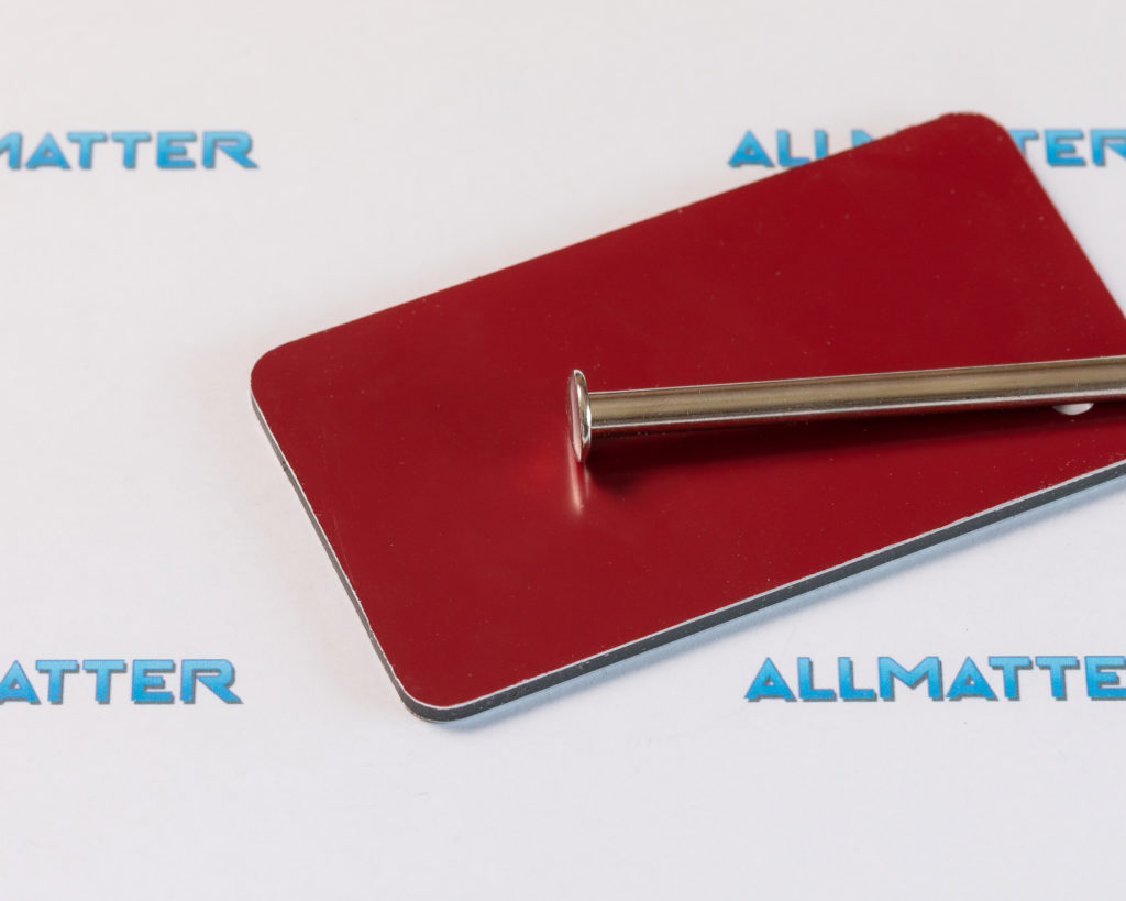 Płyta typu DIBOND burgund RAL 3004 1 5x3 05 0 3mm