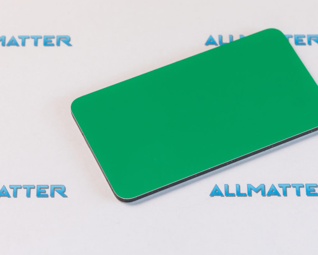 Płyta kompozytowa typu DIBOND zielony RAL 6024 1 5x3 05 0 3mm