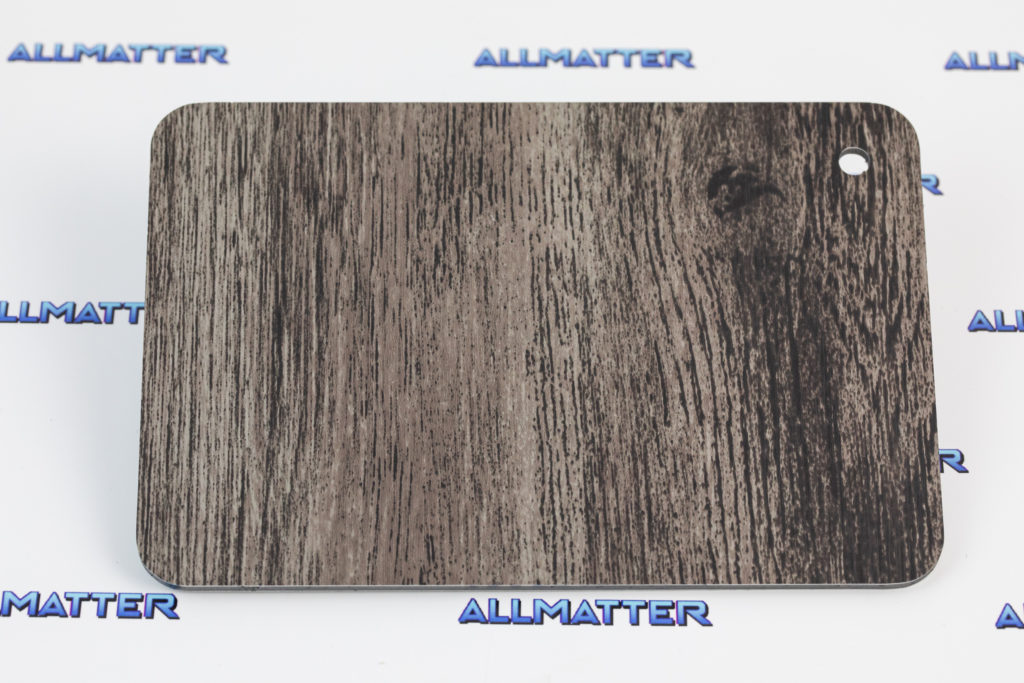 Płyta DIBOND w kolorze starożytnego dębu o wymiarach 1,25x3,05 m