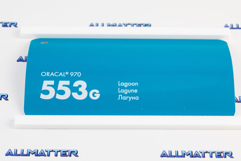 Folia samochodowa Oracal 970 w kolorze Lagoon 553G
