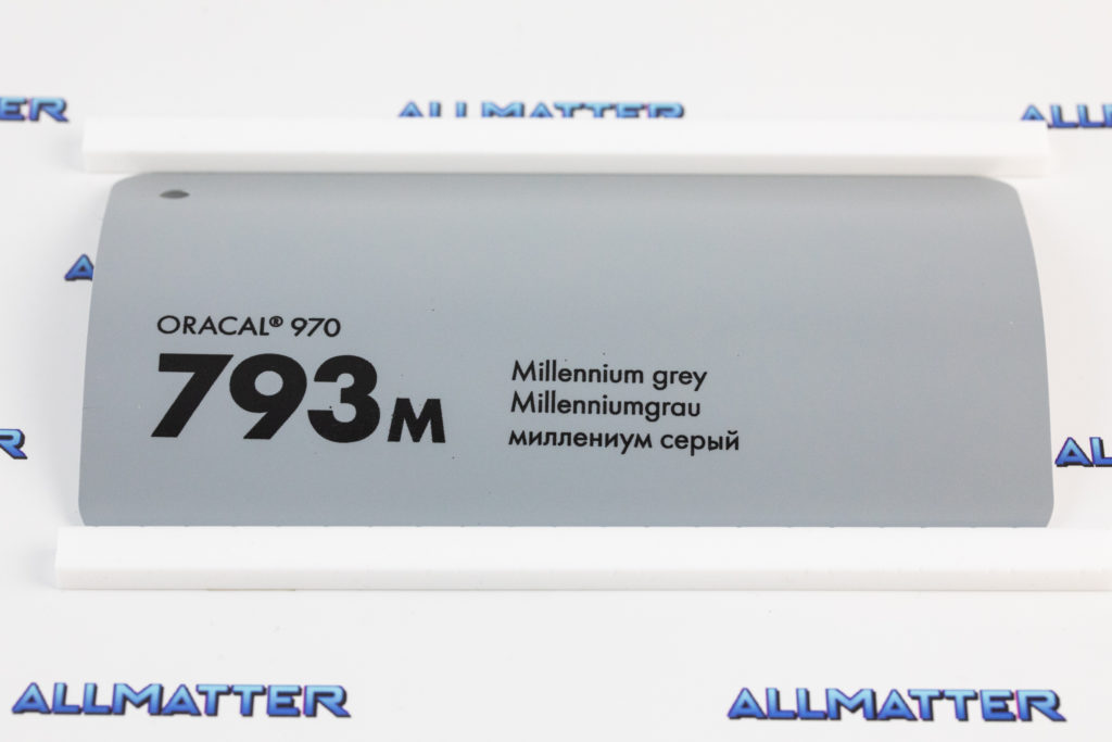 Matowa folia samochodowa Oracal 970 jasno szara